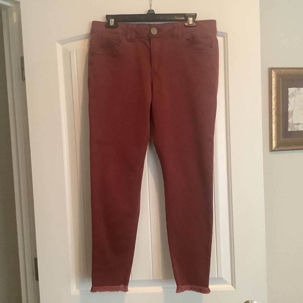 Democracy Cranberry Red Jeans